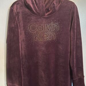 Calvin Klein velour dress